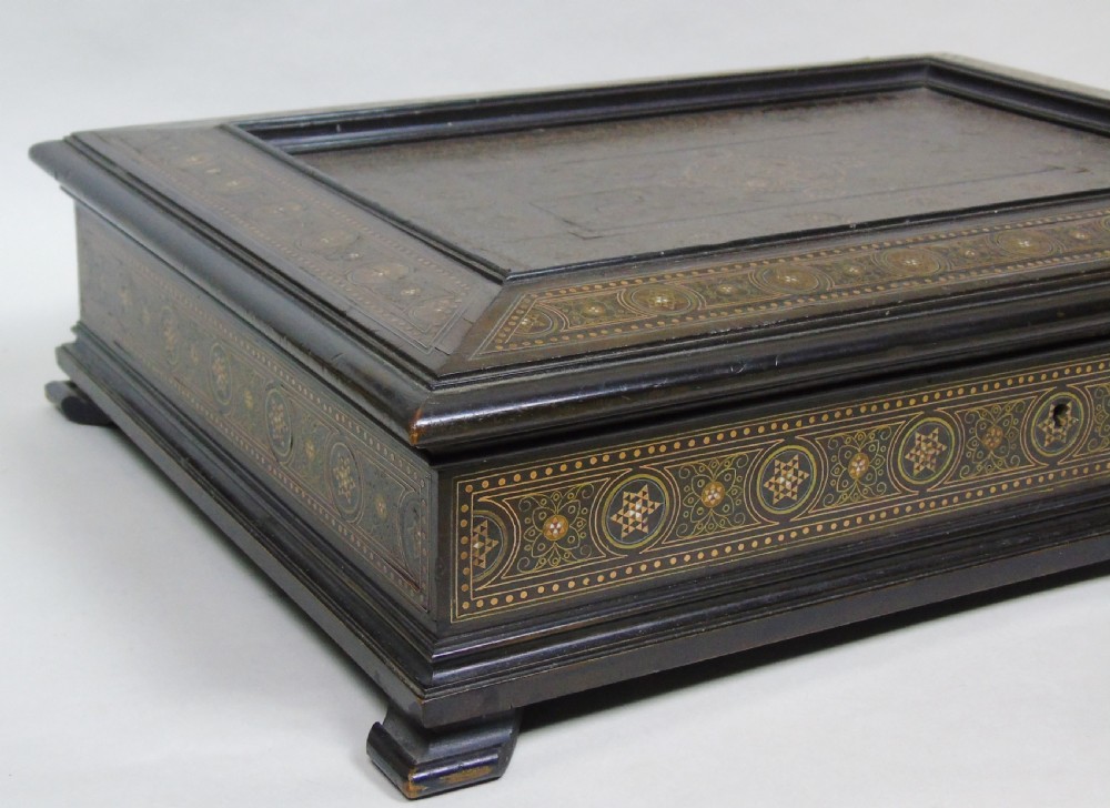 19th Century Anglo Indian Table Box View IV