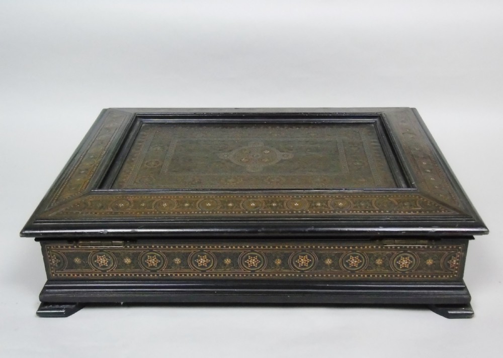 19th Century Anglo Indian Table Box View VII