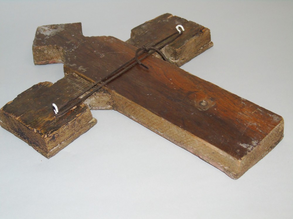 Antique Greek Crucifix Icon View III