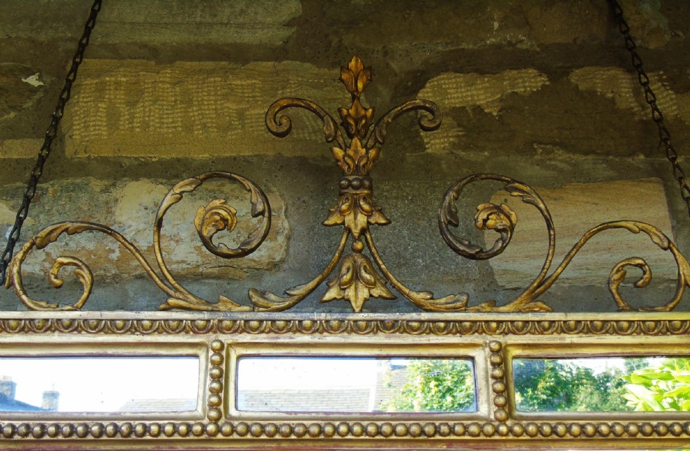 Good 19th Century George III Style Marginal Mirror View III
