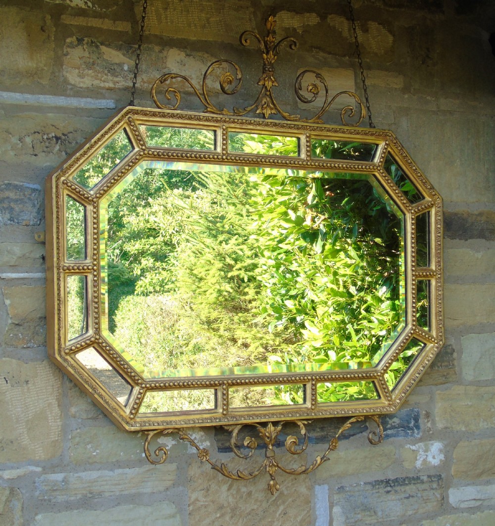 Good 19th Century George III Style Marginal Mirror View VII
