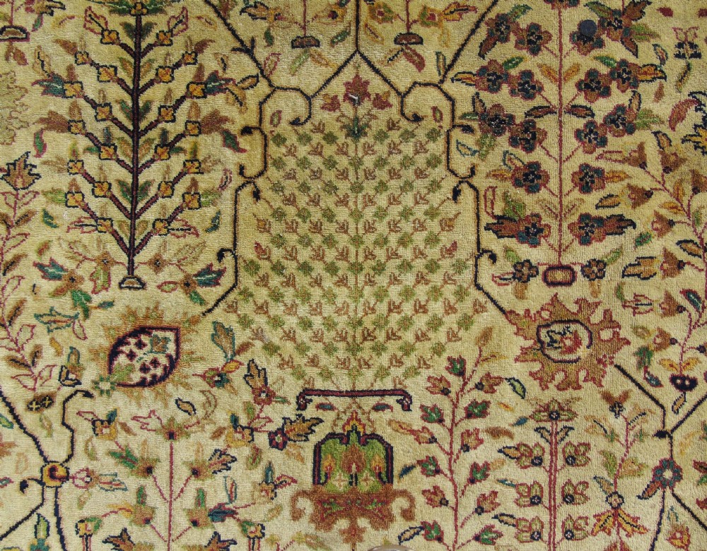 Antique Tabriz Carpet Room Size View VII