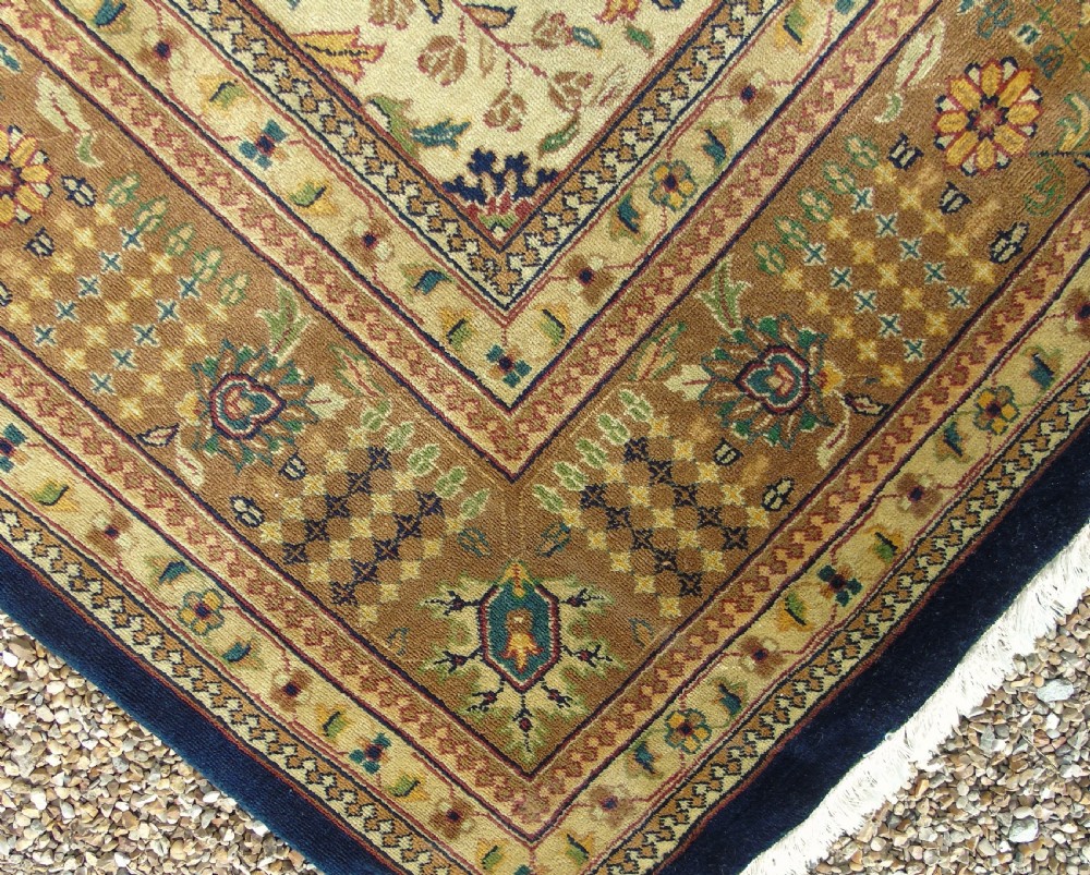 Antique Tabriz Carpet Room Size View IX