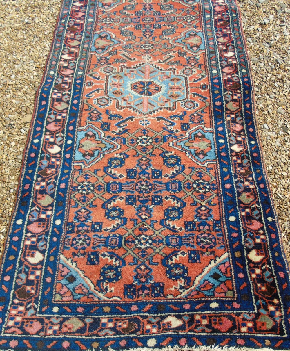 Antique Malayir Runner Carpet 5 m View II