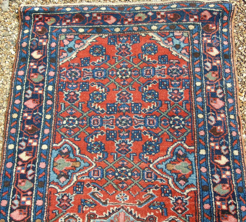 Antique Malayir Runner Carpet 5 m View IV