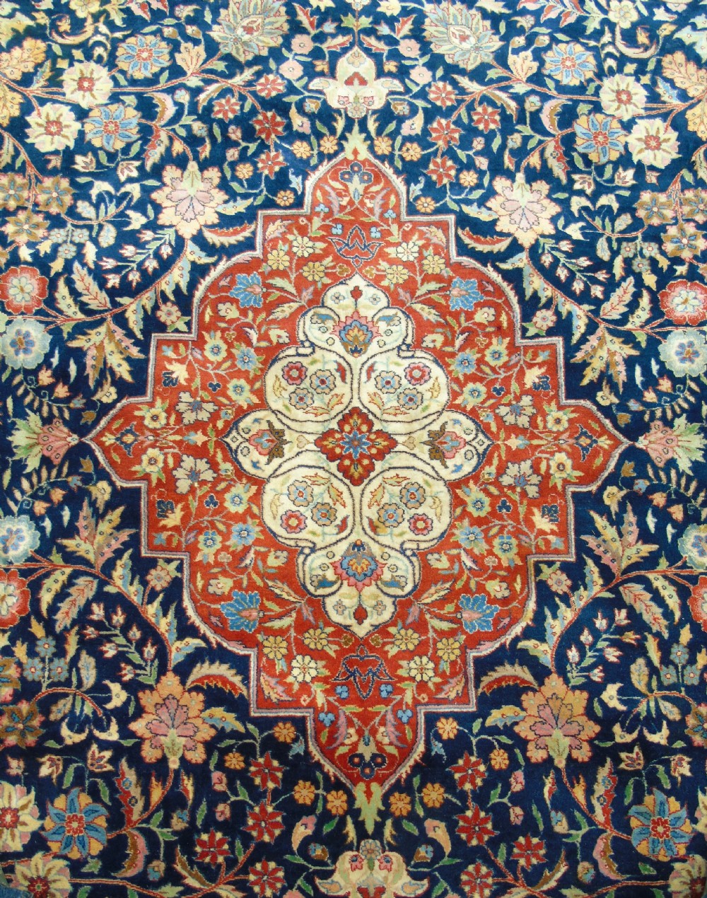 Antique Tabriz Carpet Room Size View IV