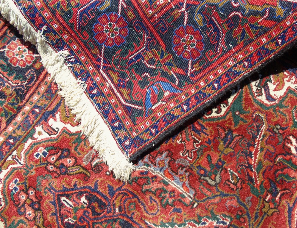 Antique Heriz Carpet Room Size View VI