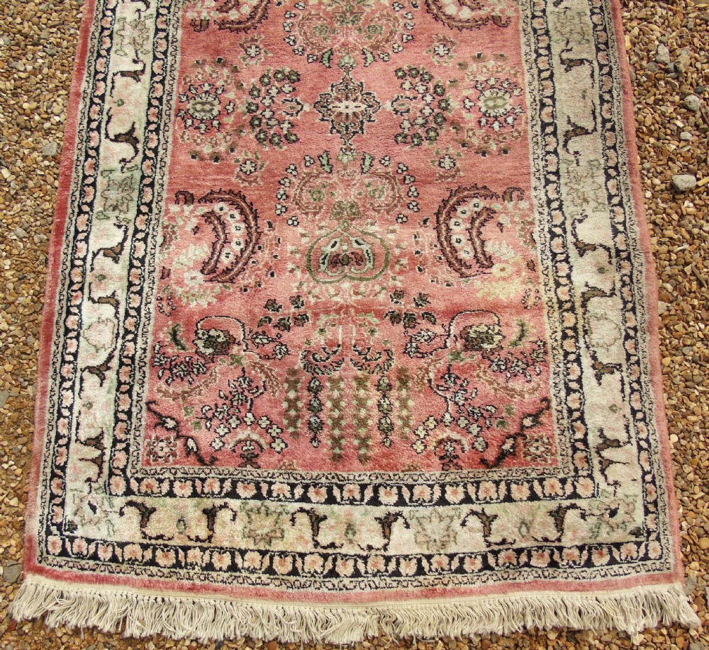 Antique Silk Runner Carpet 7m View III