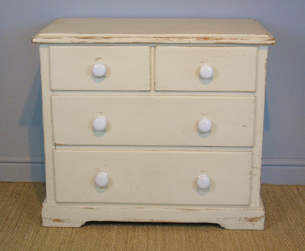 Victorian Painted Pine Chest of Drawers