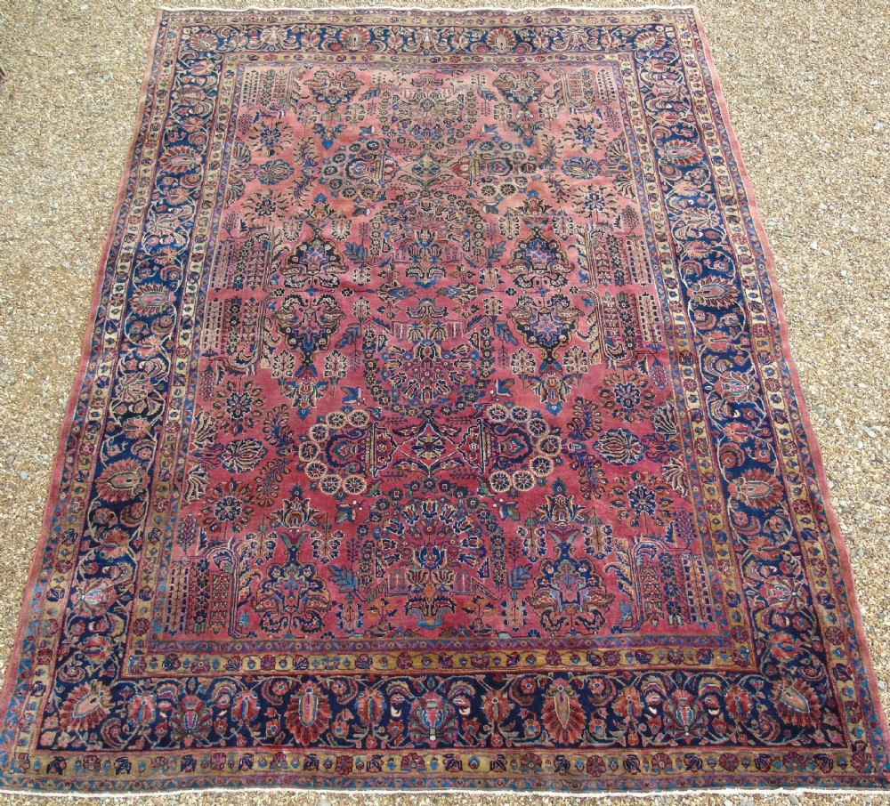 Antique Saroukh Carpet Room Size