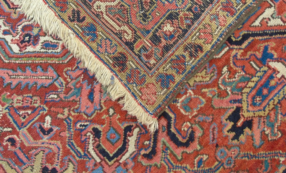Antique Heriz Carpet Room Size View VIII