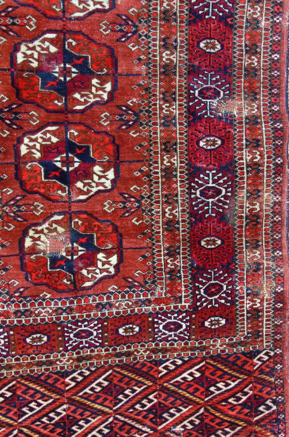 Antique Tekke Turkman Carpet Room Size View IV
