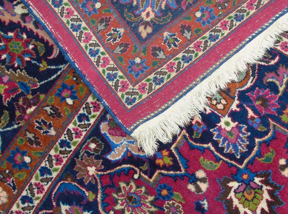 Antique Mashad Carpet Room Size View VI