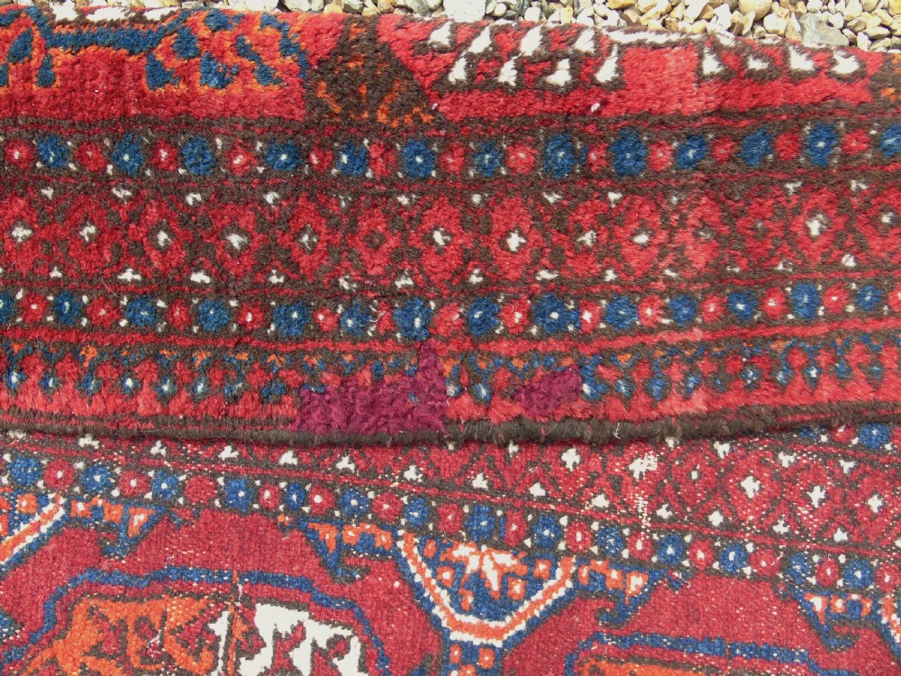 Antique Turkoman Carpet Room Size View VIII