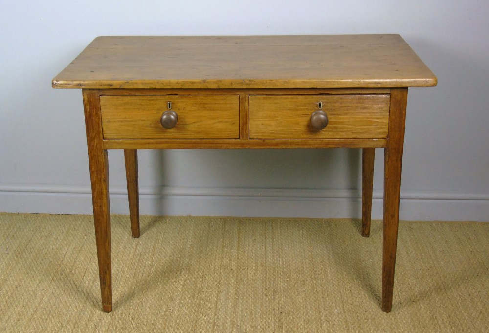 Early Victorian Antique Pine Table View II
