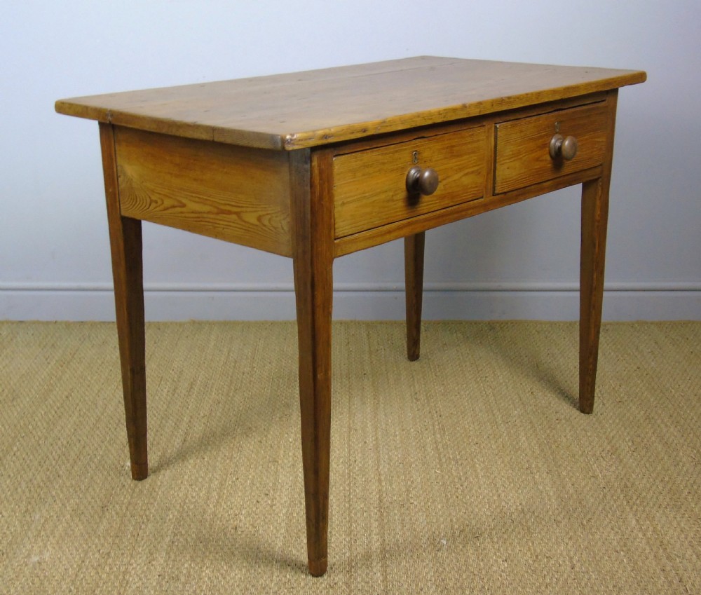 Early Victorian Antique Pine Table View IV