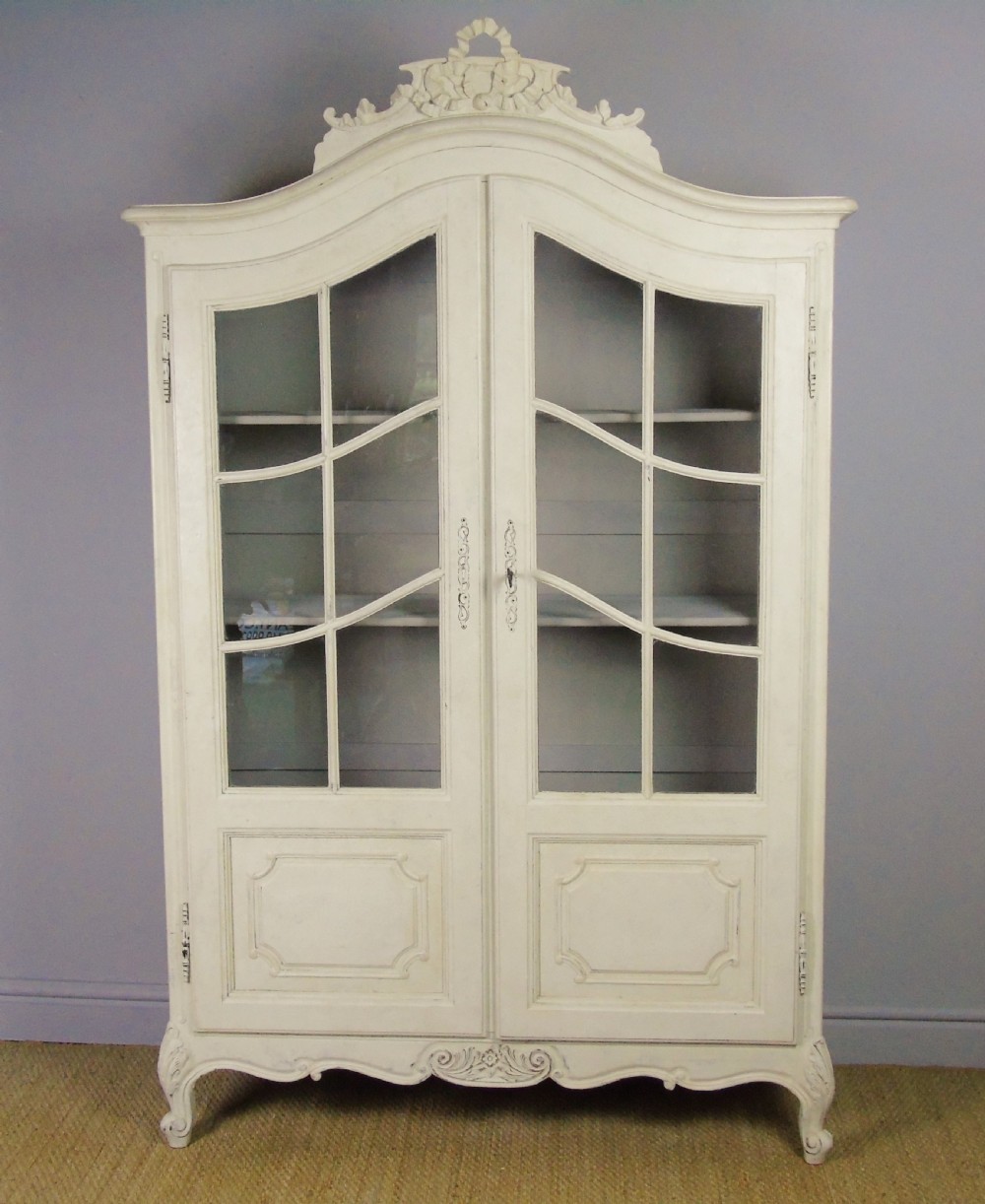 Antique French Glazed Cabinet