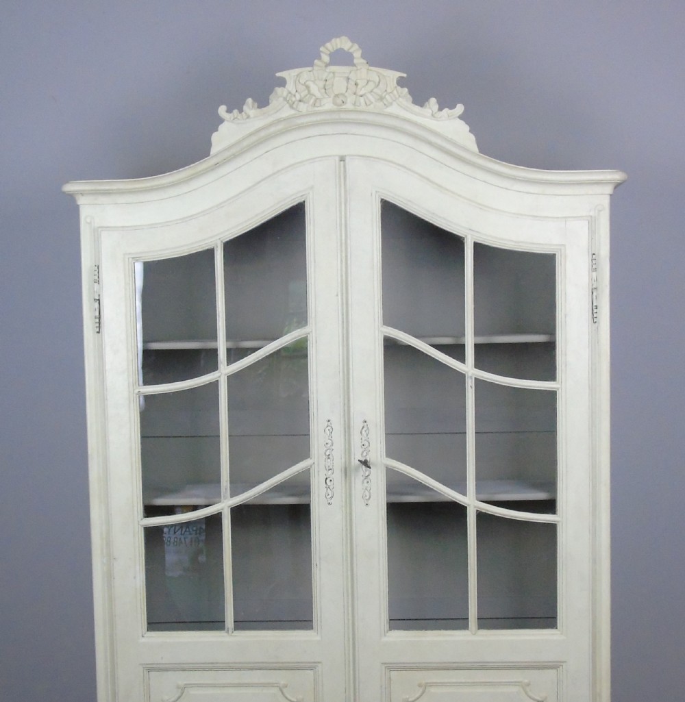 Antique French Glazed Cabinet View IV