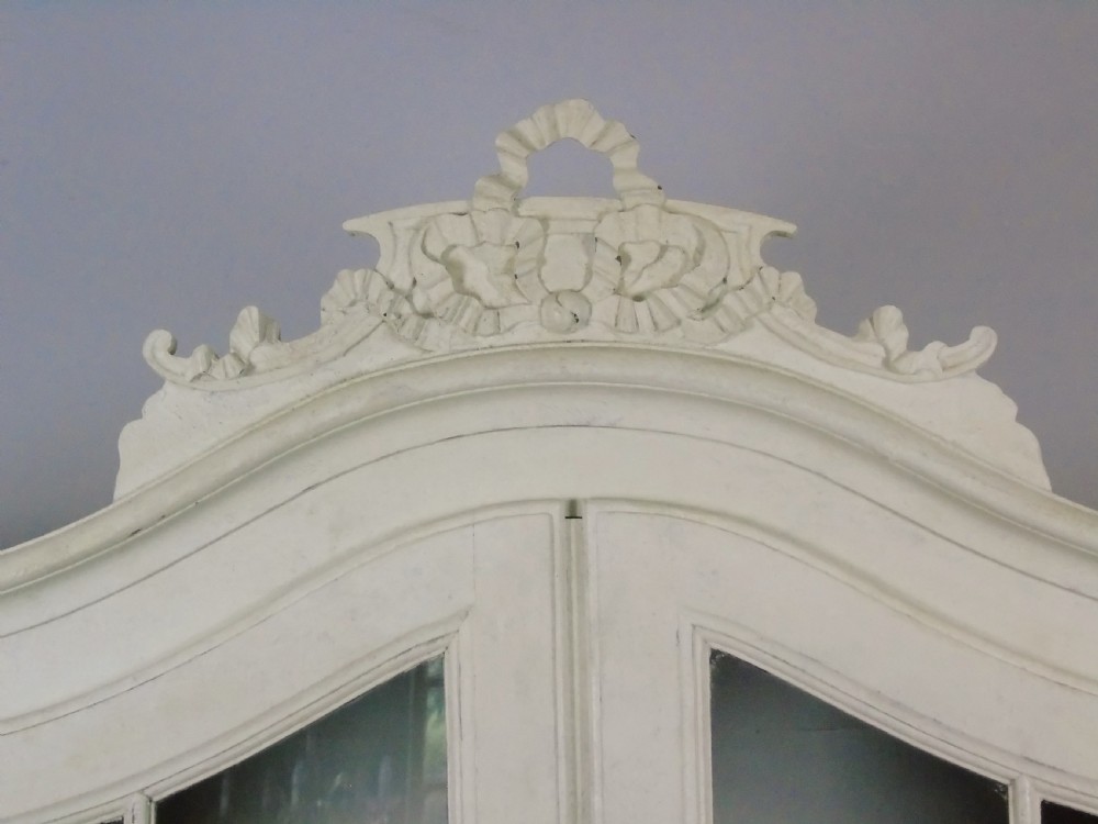 Antique French Glazed Cabinet View V