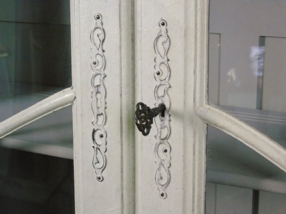 Antique French Glazed Cabinet View VII