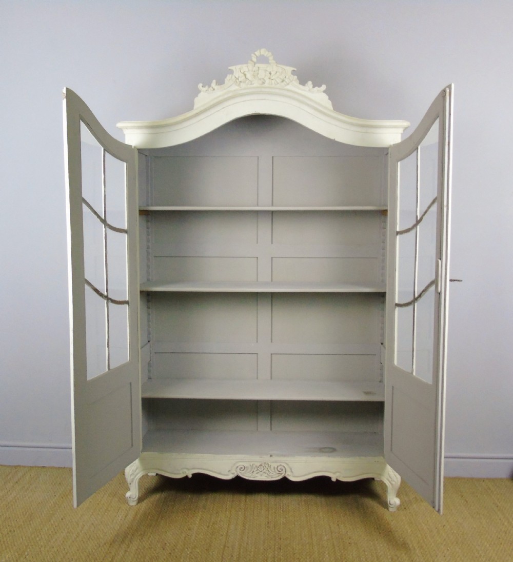 Antique French Glazed Cabinet View VIII