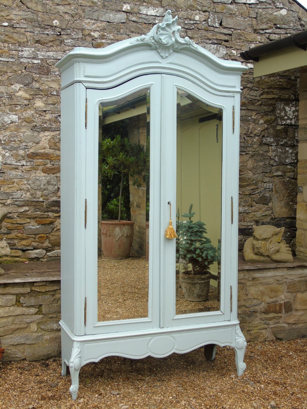 Pretty Antique French Armoire Wardrobe View III