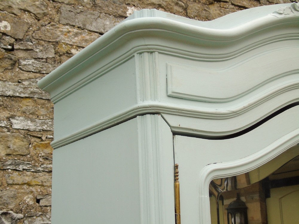 Pretty Antique French Armoire Wardrobe View VI