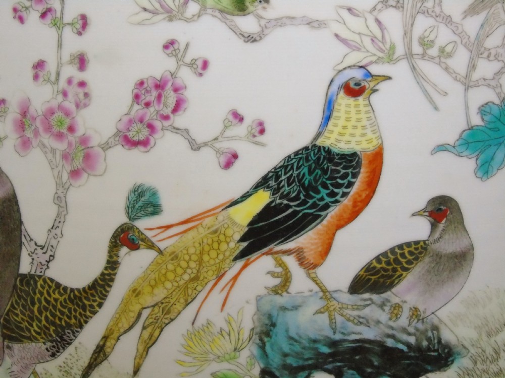 Very Large Antique Chinese Jardiniere Famille Rose View VI