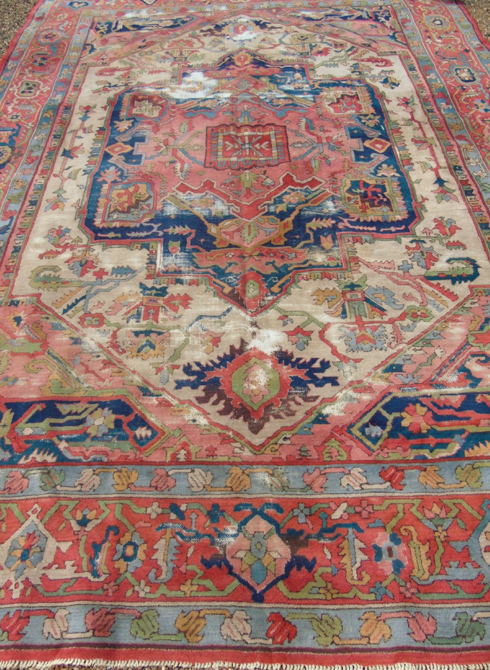 Antique Agra Design Carpet Room Size View V