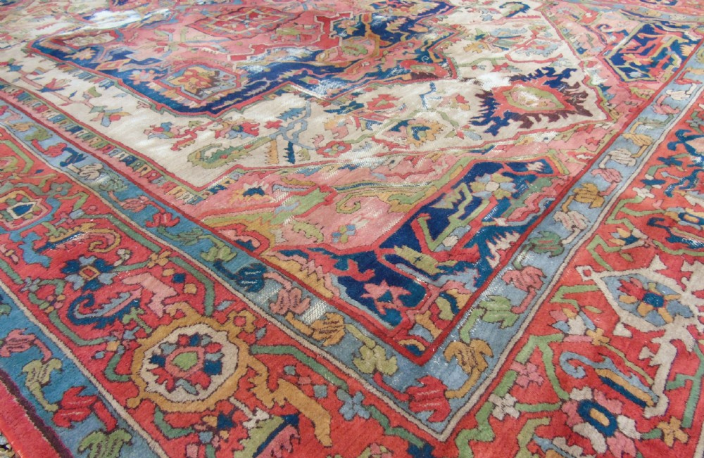 Antique Agra Design Carpet Room Size View VIII
