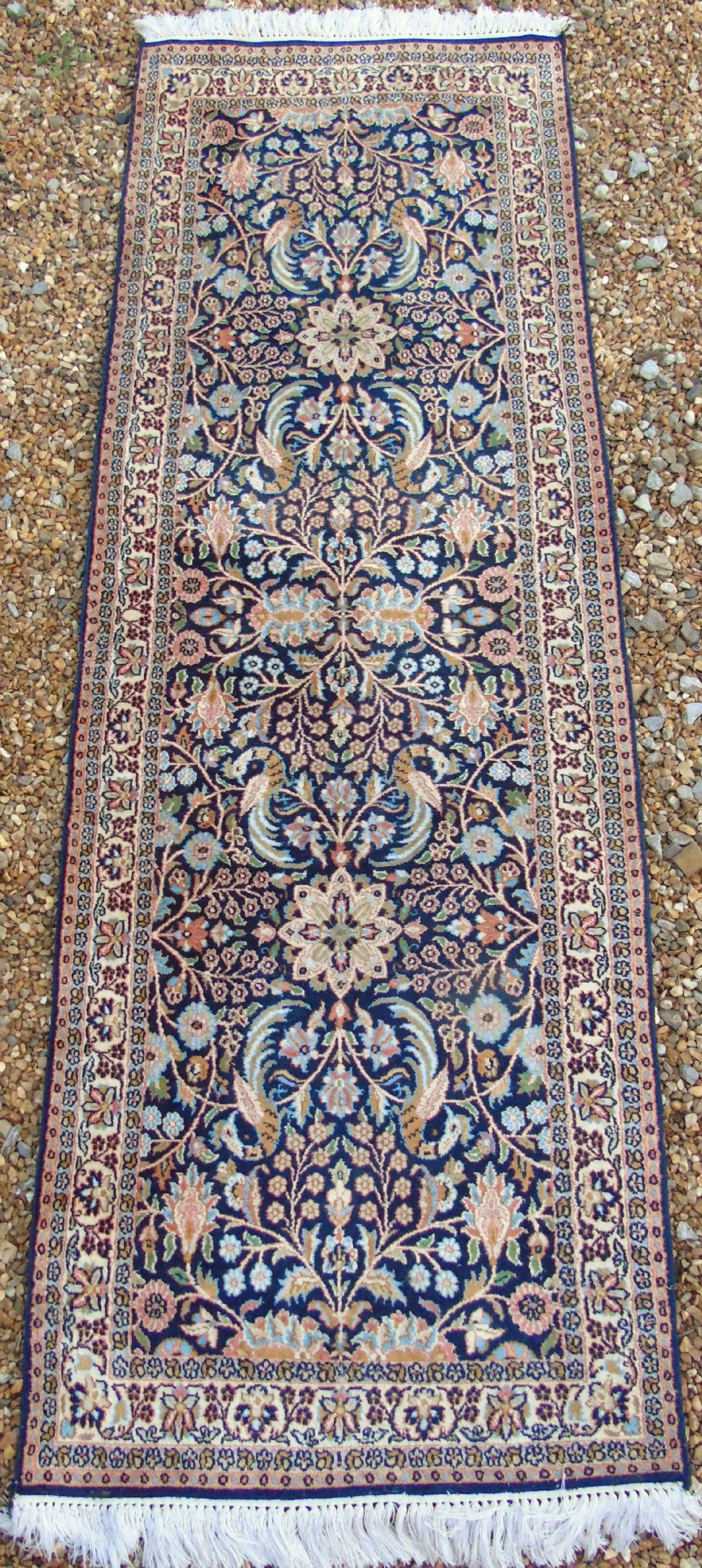 Kashmir Silk Runner Carpet
