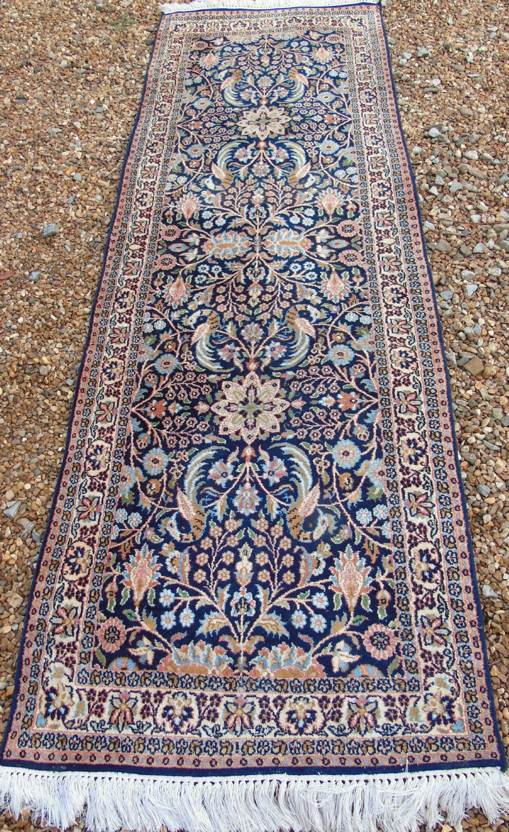 Kashmir Silk Runner Carpet View II