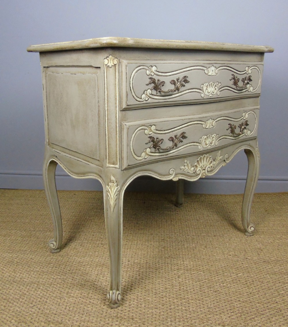 Pretty Hand Painted French Chest of Drawers View III