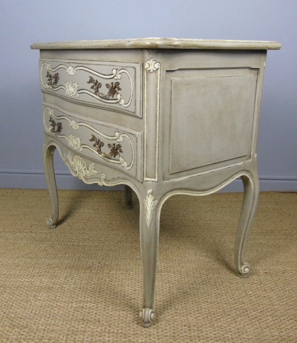 Pretty Hand Painted French Chest of Drawers View IV