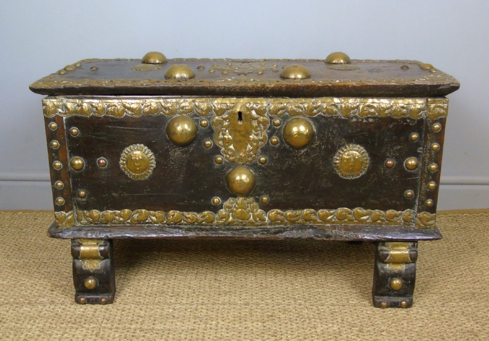Characterful Early Indian Chest 18th Century View V