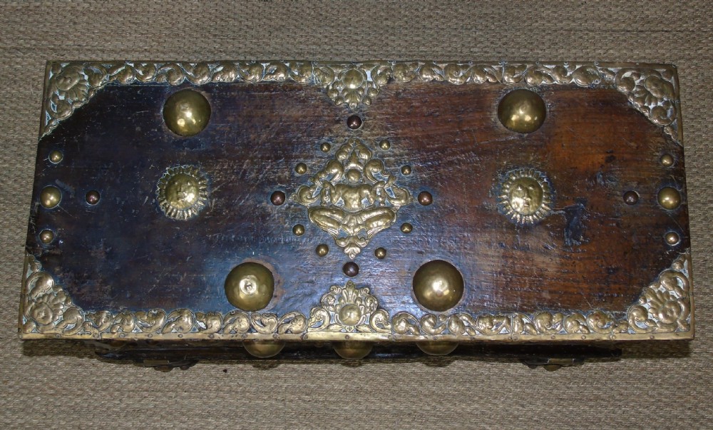 Characterful Early Indian Chest 18th Century View VI