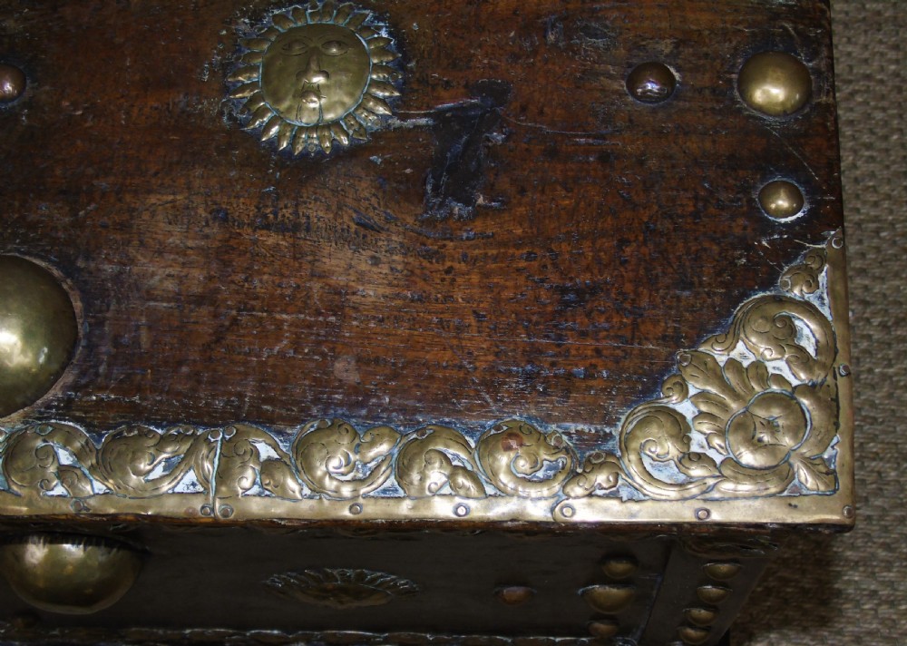 Characterful Early Indian Chest 18th Century View IX