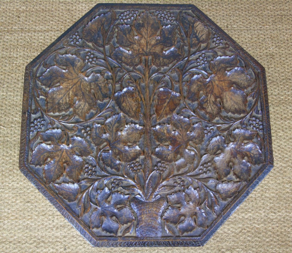 Anglo Indian Hand Carved Hardwood Table View III