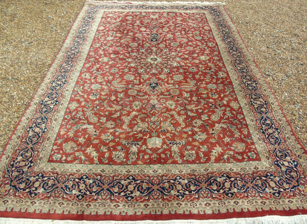 Antique Isfahan Carpet View II
