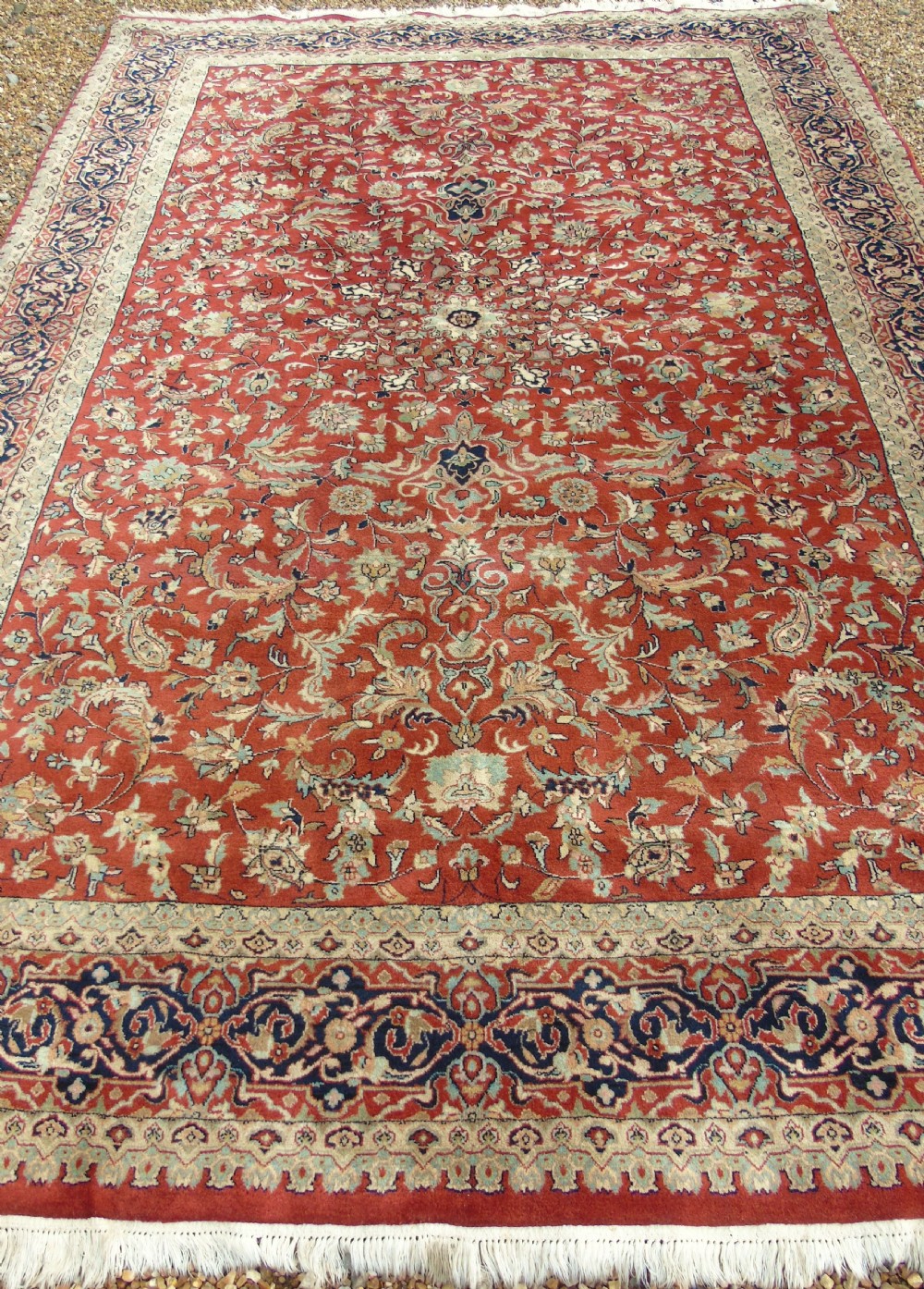 Antique Isfahan Carpet View IV