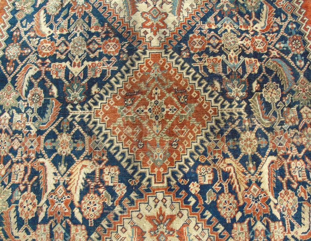 Antique Kashkuli Kashgai Carpet View IV