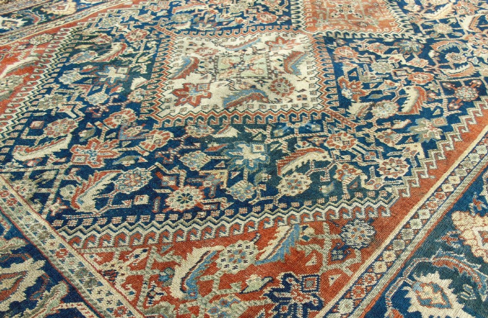 Antique Kashkuli Kashgai Carpet View V