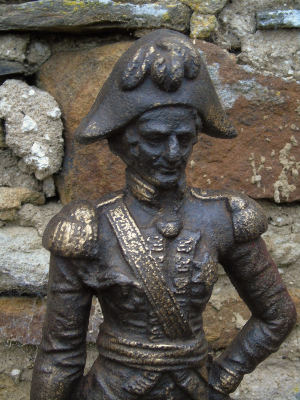 Antique Cast Iron Duke of Wellington Doorstop View III