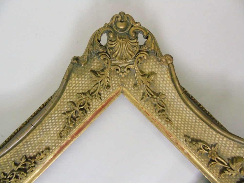 Good Pair of 19th Century Gilt Wood Fames View V