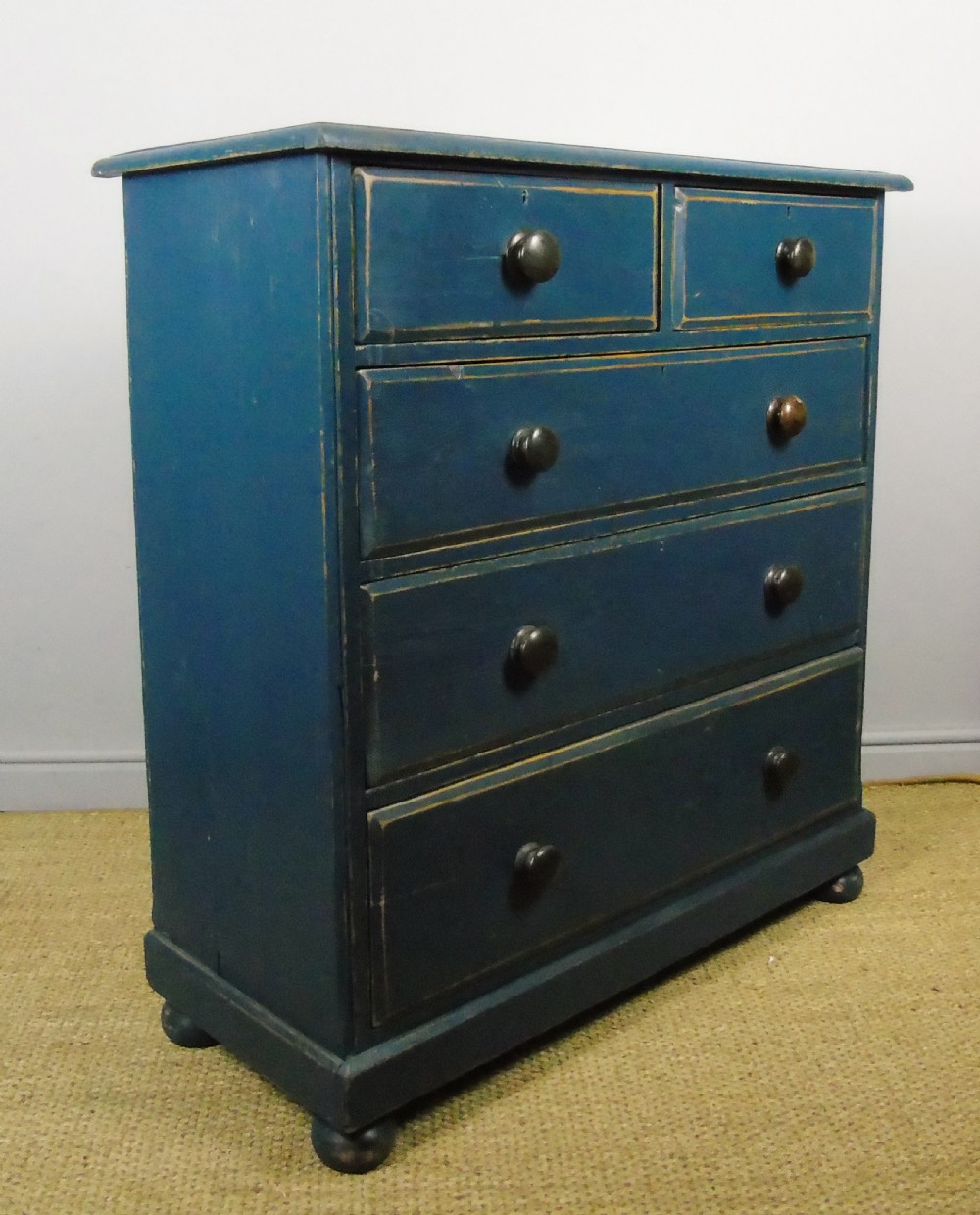 Charming Victorian Painted Chest of Drawers 19th Century View V