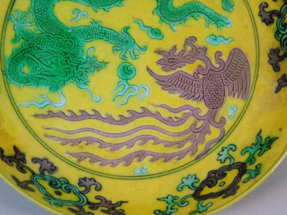 Fine 19th Century Chinese Biscuit Saucer Bowl View III