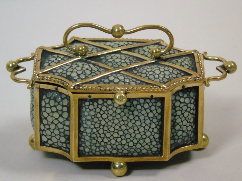 Fine Antique Shagreen Box