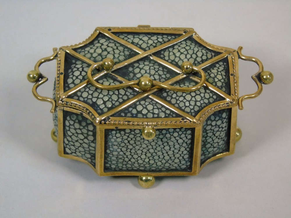 Fine Antique Shagreen Box View IV