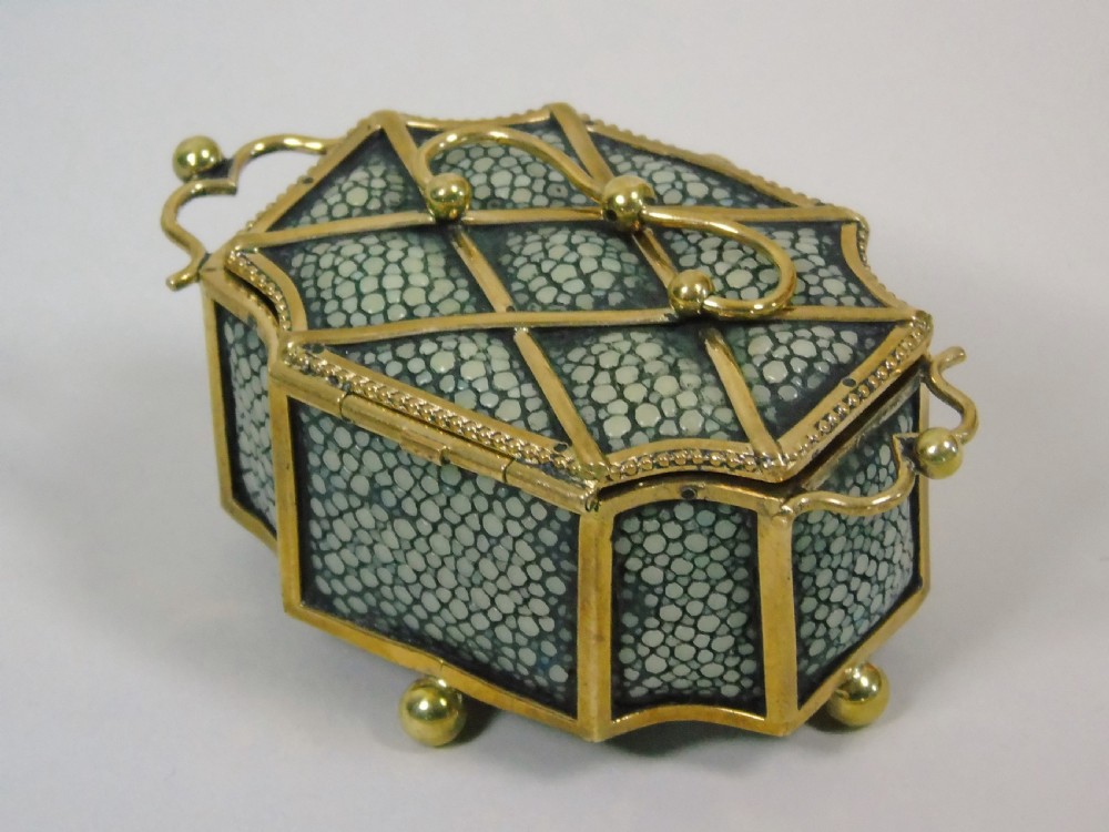 Fine Antique Shagreen Box View V