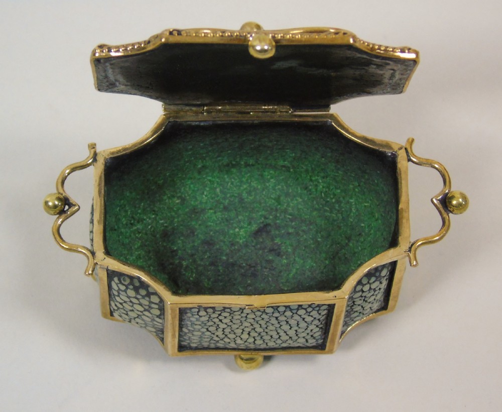 Fine Antique Shagreen Box View VIII